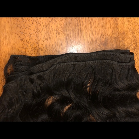IndiRemi Premium Virgin Hair Extensions 18” Black - Picture 2 of 8